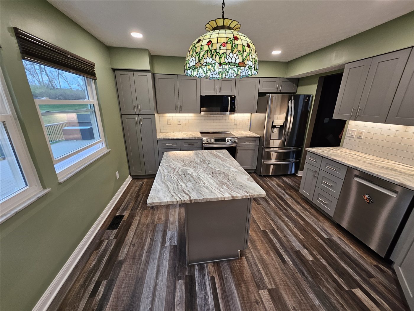 Kitchen after
