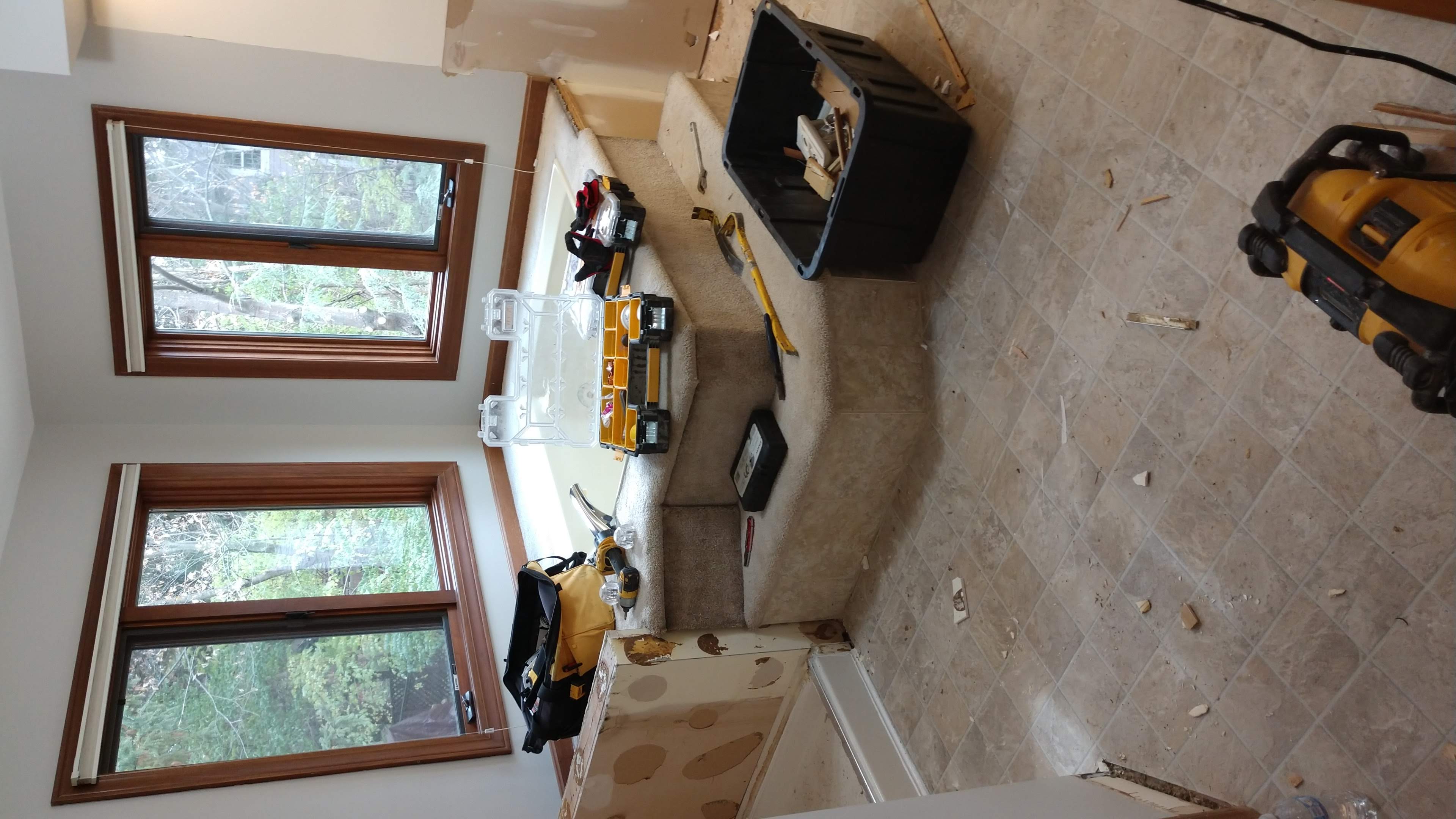 Master bath before